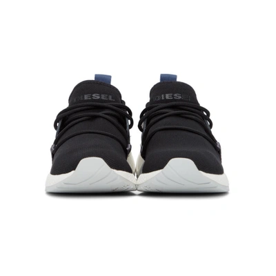 Shop Diesel Black S-kb Sle Sneakers In T8013 Black