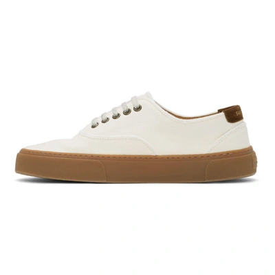 Shop Saint Laurent Off-white Venice Sneakers In 9379 Milkln