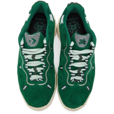 Shop Converse Green Golf Le Fleur Edition Gianno Sneakers In Gre/wht/wht