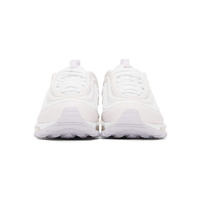 Shop Nike White Air Max 97 Sneakers In White/wolf Grey