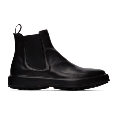 Shop Officine Creative Black Unica 2 Chelsea Boots In Nero 1000