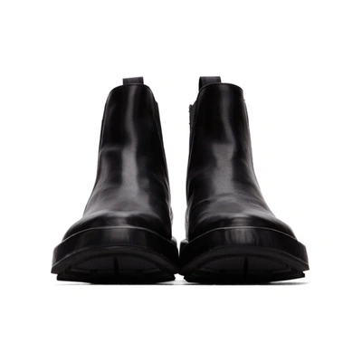 Shop Officine Creative Black Unica 2 Chelsea Boots In Nero 1000