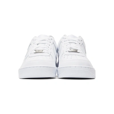 Shop Nike White Air Force 1 '07 Sneakers In 111 Wht/wht