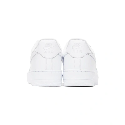 Shop Nike White Air Force 1 '07 Sneakers In 111 Wht/wht