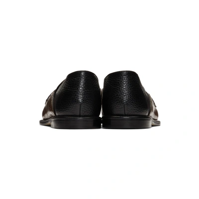 Shop Loewe Brown And Black Croc Slip-on Loafer In 3101brown/b