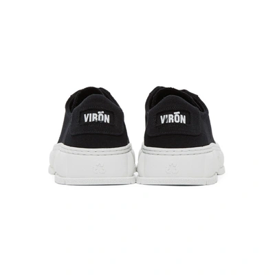 Shop Viron Black 1968 Sneakers In 90 Black