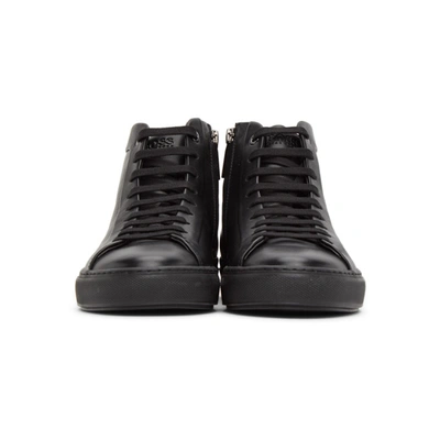 Shop Hugo Boss Black Mirage Sneakers In 001 Black