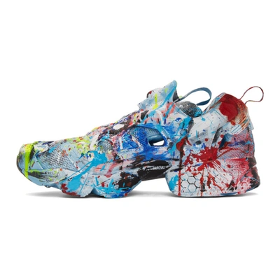 Shop Vetements Multicolor Reebok Edition Instapump Fury Sneakers