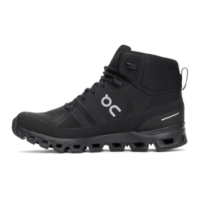 Shop On Black Waterproof Cloudrock Sneakers In All Black