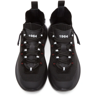 Shop Dsquared2 Black 1964 Speedster Sneakers In M436 Nero