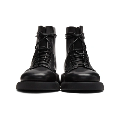 Shop Marsèll Black Gomme Polacco Boots In 172-666 Blk