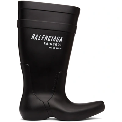 Shop Balenciaga Black Excavator Boots In 1000 Black