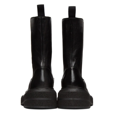 Shop Marsèll Marsell Black Zuccone Chelsea Boots In 666 Black