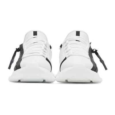 Shop Givenchy White Spectre Zip Low Sneakers