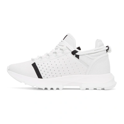 Shop Givenchy White Spectre Zip Low Sneakers