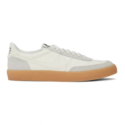 Shop Nike White Leather Killshot 2 Sneakers In 128 Sail