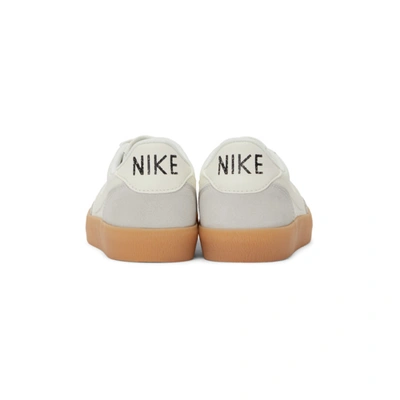 Shop Nike White Leather Killshot 2 Sneakers In 128 Sail