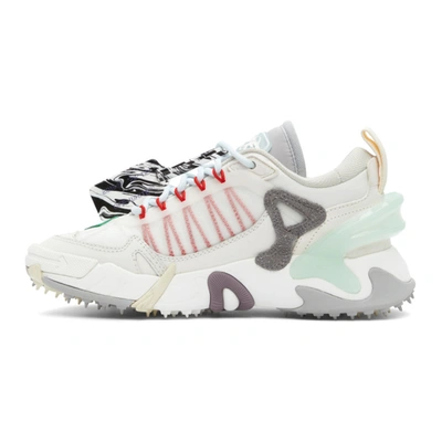 Shop Off-white & Green Odsy-2000 Sneakers In White Green