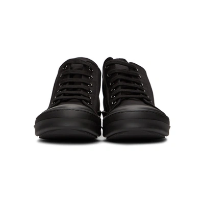 RICK OWENS DRKSHDW 黑色 WAX 运动鞋