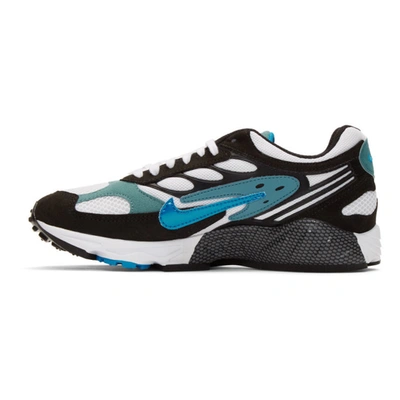 Shop Nike Black & Blue Air Ghost Racer Sneakers In 004blackpho