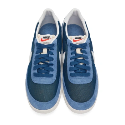 Shop Nike Blue Killshot Sp Sneakers In Blue/white