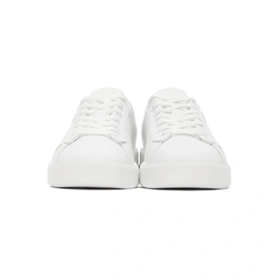 Shop Golden Goose White Pure Star Sneakers In 10100 Optic