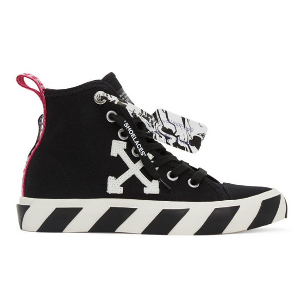 off white mid top arrow sneakers