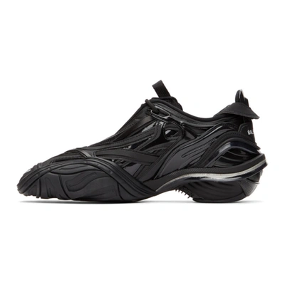 Shop Balenciaga Black Tyrex Sneakers In 1000 Black