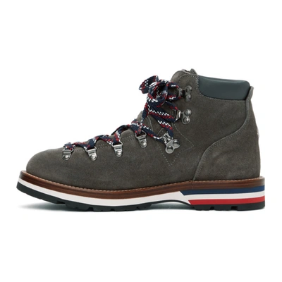 Moncler Peak Scarpa Suede Hiking Boots In Grey | ModeSens