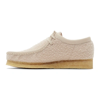 Shop Aimé Leon Dore Aime Leon Dore Tan Clarks Originals Edition Wool Wallabee Boots