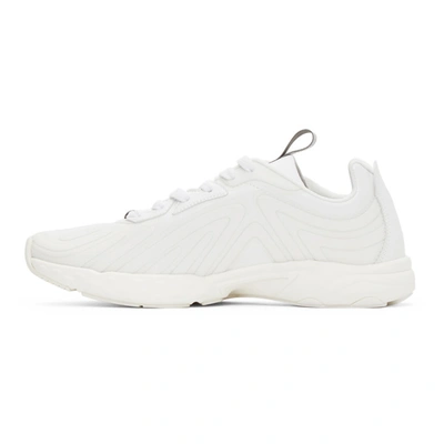 Shop Acne Studios White Trail Sneakers