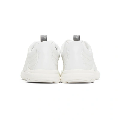 Shop Acne Studios White Trail Sneakers