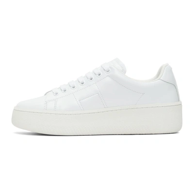 Shop Maison Margiela White Game Set Match Sneakers In H7341 White