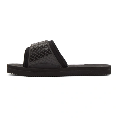 Shop Suicoke Black Siv Sandals