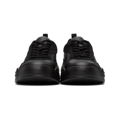 Shop Valentino Black  Garavani Gumboy Sneakers In N01 Nero/ne