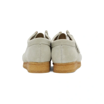 PALM ANGELS 灰色 CLARKS ORIGINALS 联名 WALLABEE 沙漠靴