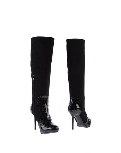 Shop Alberto Guardiani Boots In Black