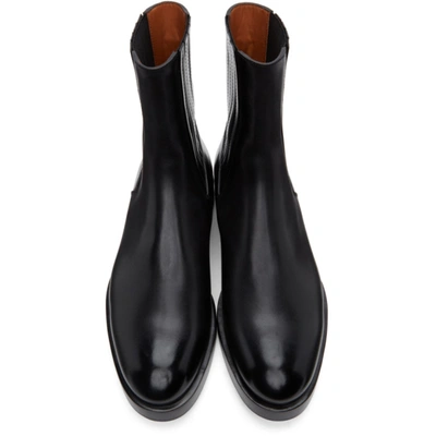 Shop Ermenegildo Zegna Black Udine Boots In Ner Black