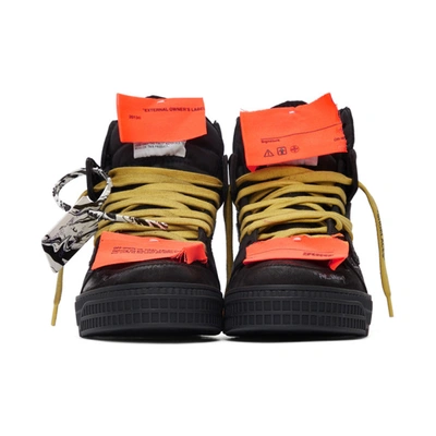 Shop Off-white Black Off Court 3.0 High-top Sneakers