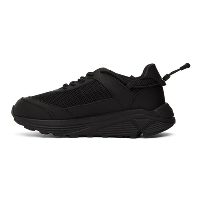 Shop Comme Des Garçons Homme Deux Comme Des Garcons Homme Plus Black Cross Trainer Sneakers In 1 Black