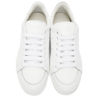 Shop Loewe White Soft Sneaker In 2100 White