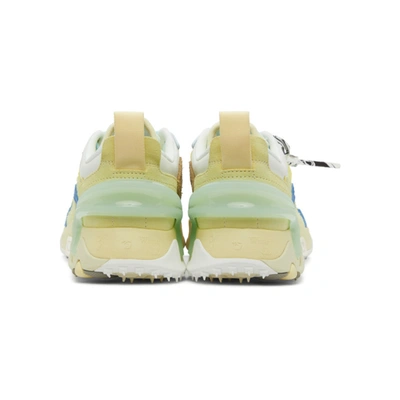 Shop Off-white Yellow & Blue Odsy-2000 Sneakers In Beige Blue