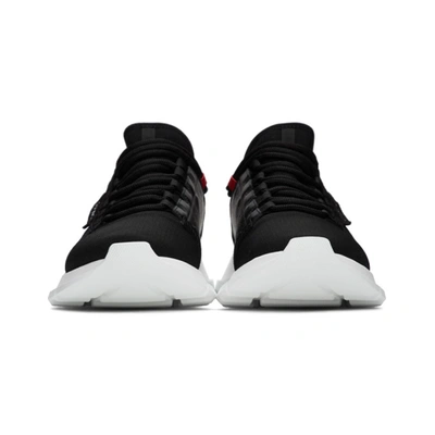 Shop Givenchy Black Spectre Runner Sneakers In 001-black