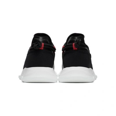 Shop Givenchy Black Spectre Runner Sneakers In 001-black