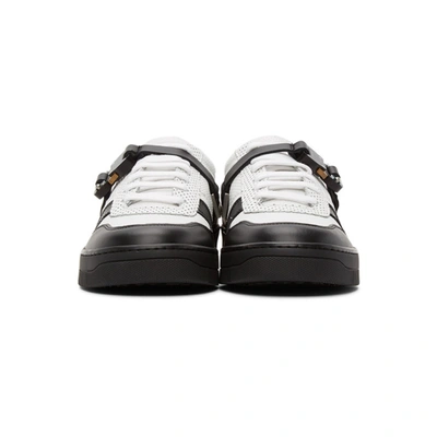 Shop Alyx White & Black Buckle Sneakers In White 14539945