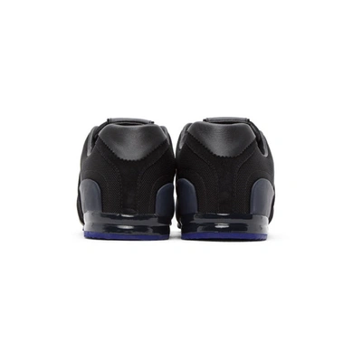 Shop Y-3 Black & Navy Sprint Sneakers In Blk/nvy