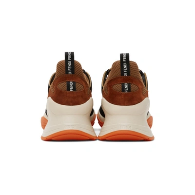 Shop Fendi Multicolor Ffluid Low-top Sneakers In F18s5 - Whi