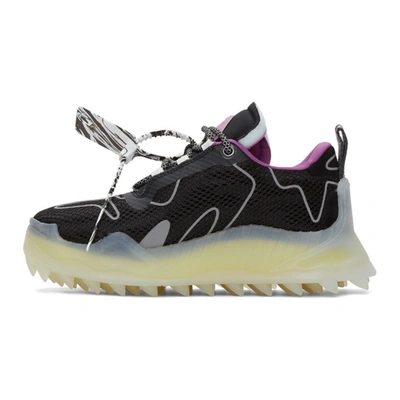 Shop Off-white Black And Pink Odsy-1000 Sneakers In Blk/fushia