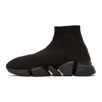 Shop Balenciaga Black Speed 2.0 Sneakers In 1013black