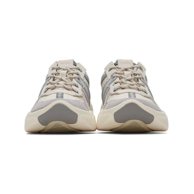 Shop Coach Off-white Citysole Runner Sneakers In Chalk
